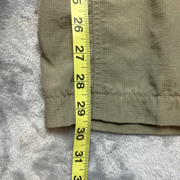 Columbia PFG Convertible Pants Mens LT Khaki Nylon Zip Off Legs Hiking Shorts - Picture 9 of 9